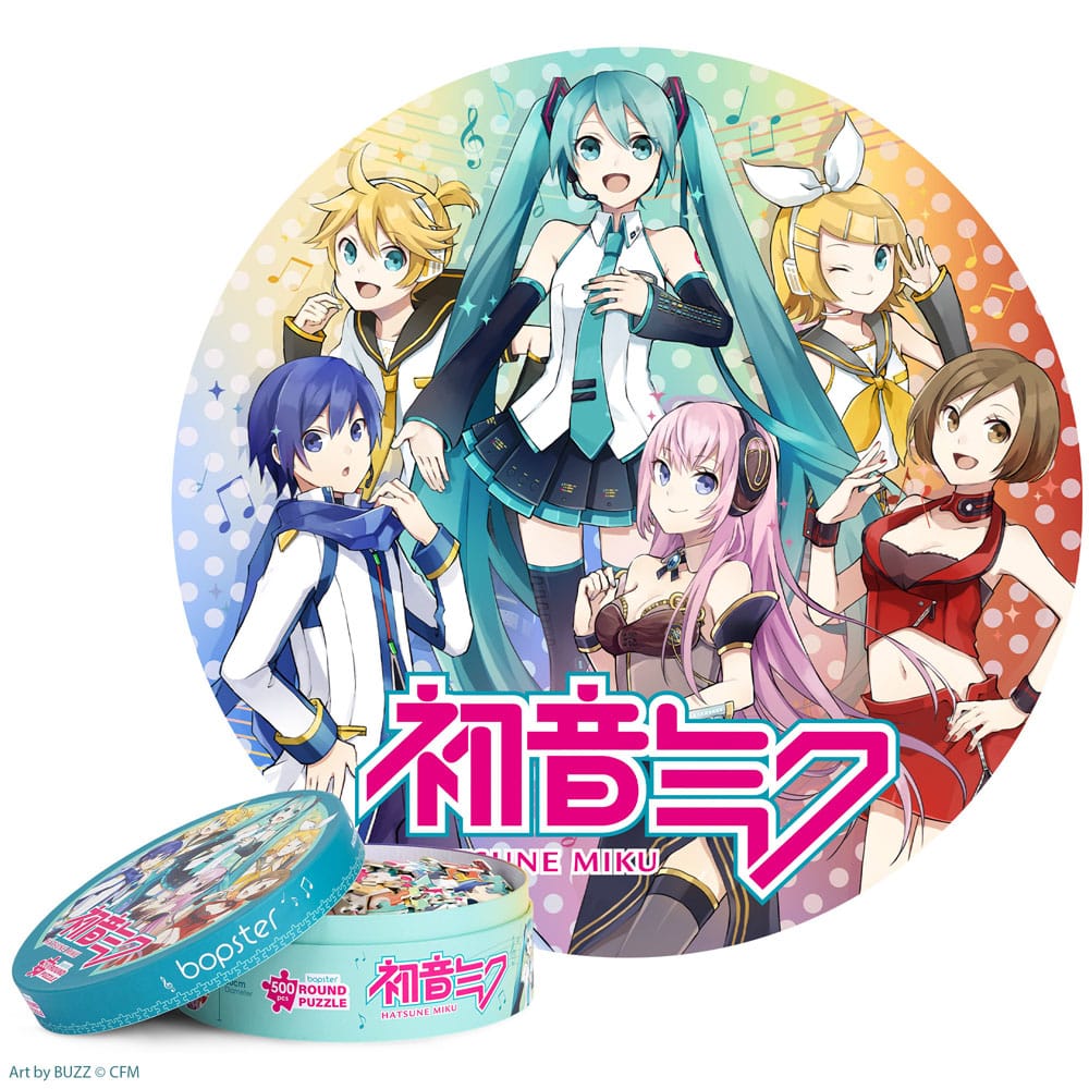 Hatsune Miku Jigsaw Puzzle Rund 500 Teile - Preorder - ETA: 12.09.2026