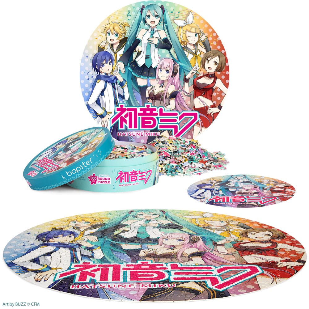 Hatsune Miku Jigsaw Puzzle Rund 500 Teile - Preorder - ETA: 12.09.2026