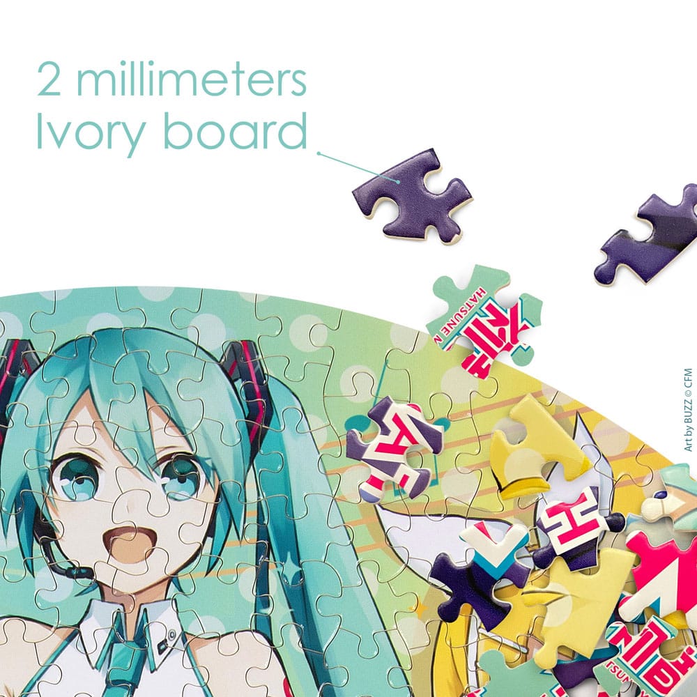 Hatsune Miku Jigsaw Puzzle Rund 500 Teile - Preorder - ETA: 12.09.2026