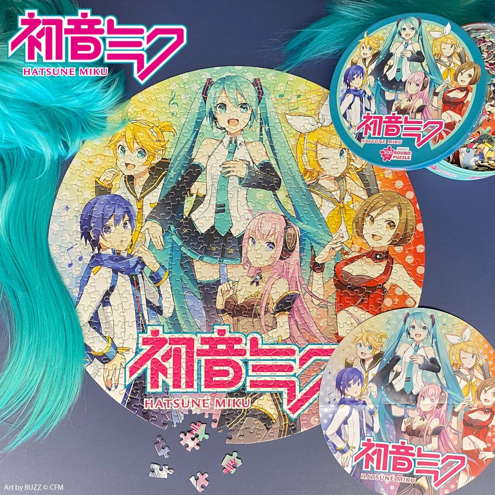 Hatsune Miku Jigsaw Puzzle Rund 500 Teile - Preorder - ETA: 12.09.2026