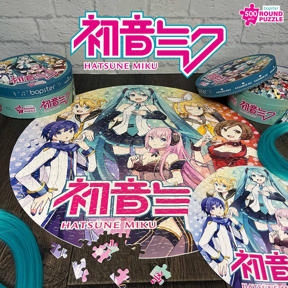 Hatsune Miku Jigsaw Puzzle Rund 500 Teile - Preorder - ETA: 12.09.2026