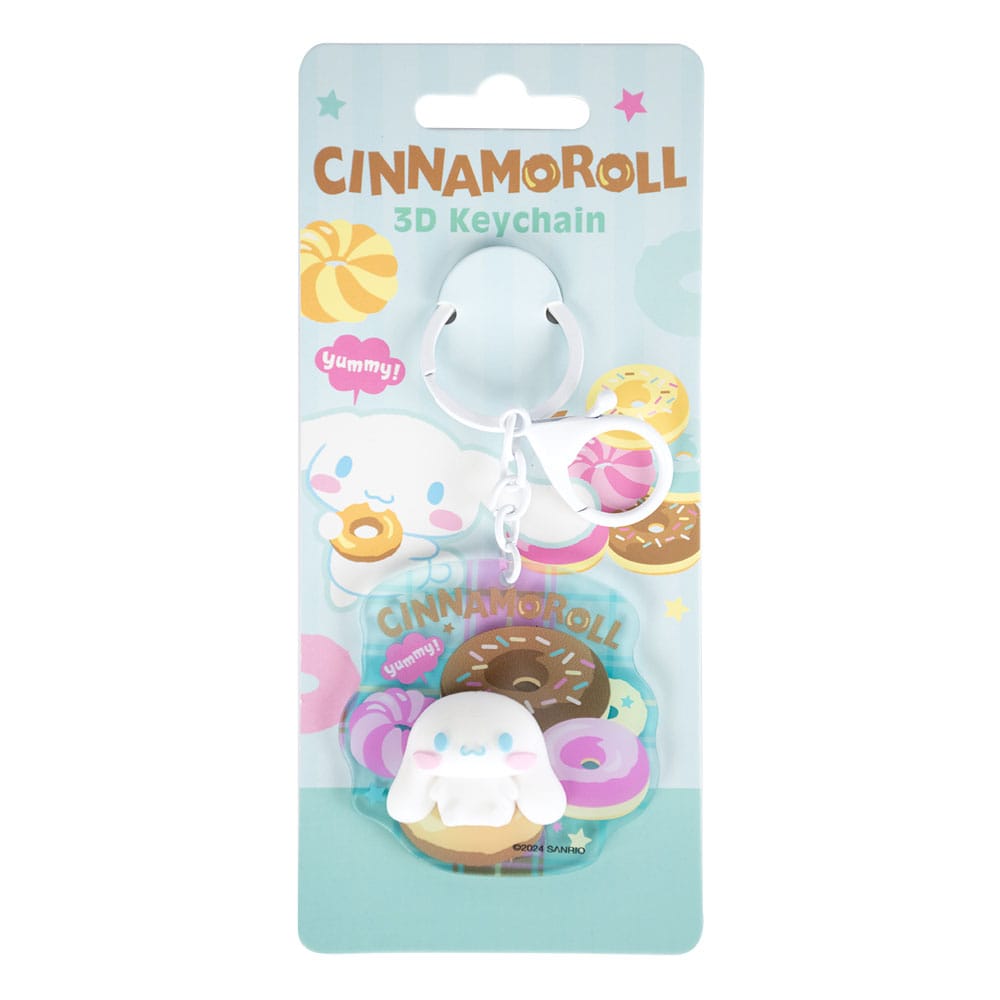 Sanrio 3D Acryl Schlüsselanhänger Cinnamoroll  - Versand: 7 Tage nach Bestellung