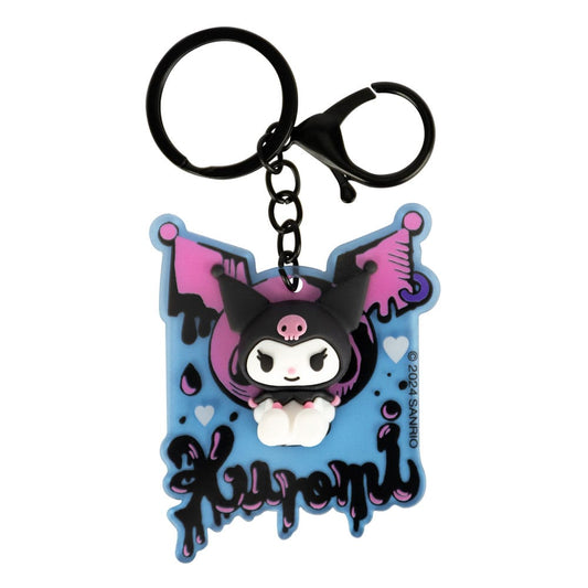 Sanrio 3D Acryl Schlüsselanhänger Kuromi - Versand: 7 Tage nach Bestellung