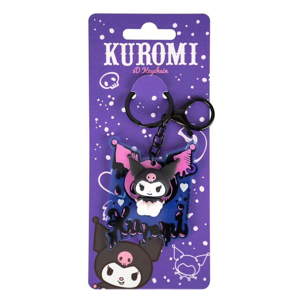 Sanrio 3D Acryl Schlüsselanhänger Kuromi - Preorder - ETA: 13.09.2026