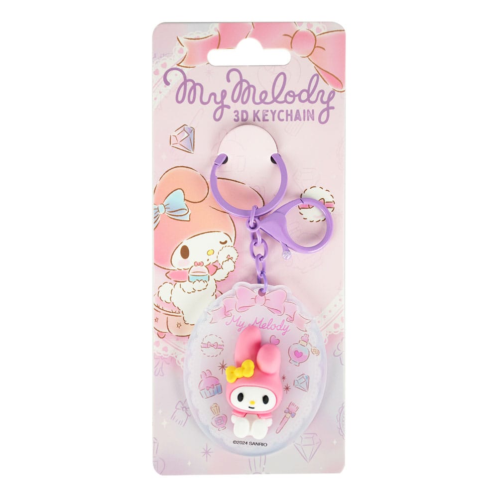 Sanrio 3D Acryl Schlüsselanhänger My Melody - Versand: 7 Tage nach Bestellung
