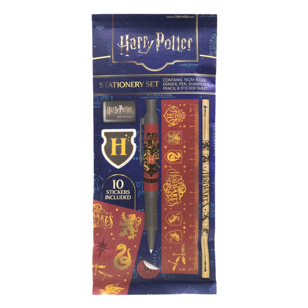 Harry Potter Schreibset 6er-Pack Magical Locations   - Versand: 5-7 Tage nach Bestellung