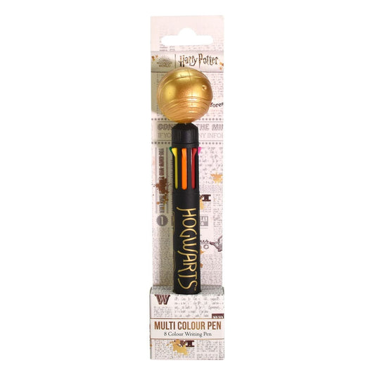 Harry Potter Mehrfarbiger Stift Goldener Schnatz  - Versand: 7 Tage nach Bestellung