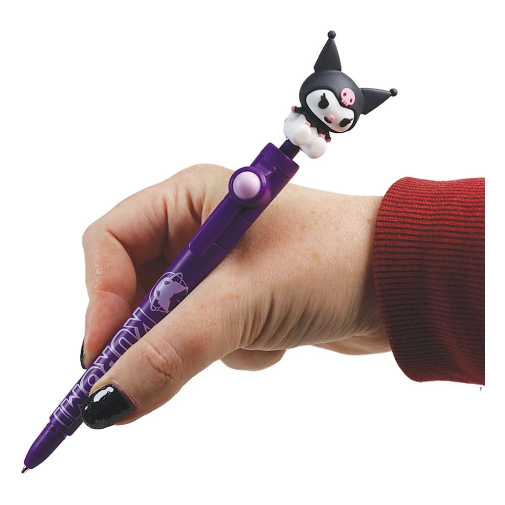 Sanrio Fidget Kugelschreiber Kuromi Purple - Versand: 7 Tage nach Bestellung