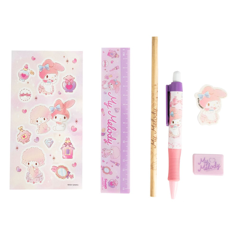 Sanrio Schreibset 6er-Pack My Melody - Preorder - ETA: 08.09.2026