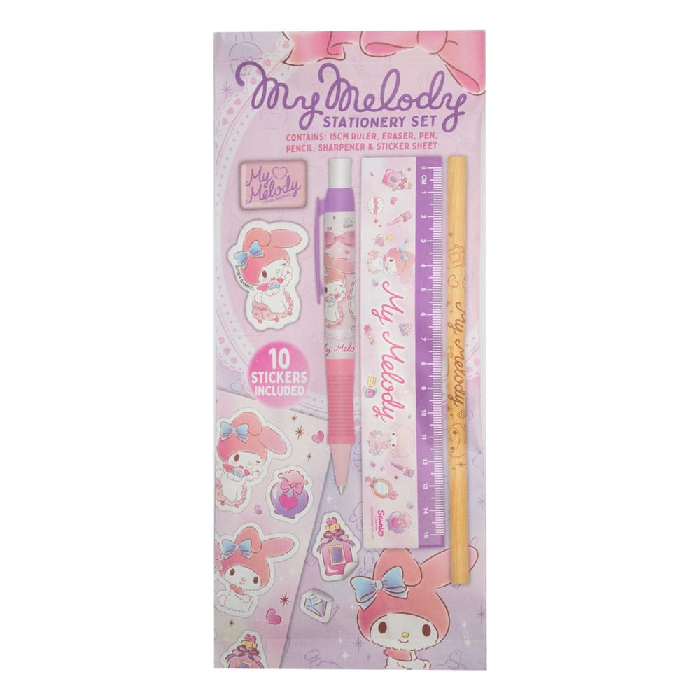 Sanrio Schreibset 6er-Pack My Melody - Preorder - ETA: 08.09.2026