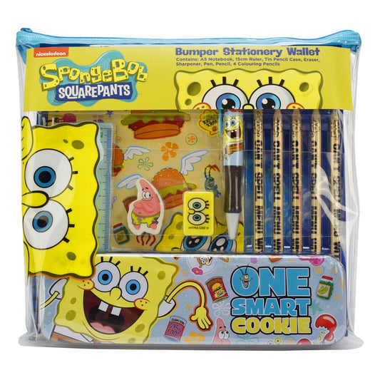 SpongeBob Schreibset Bumper   - Preorder - ETA: 13.10.2025