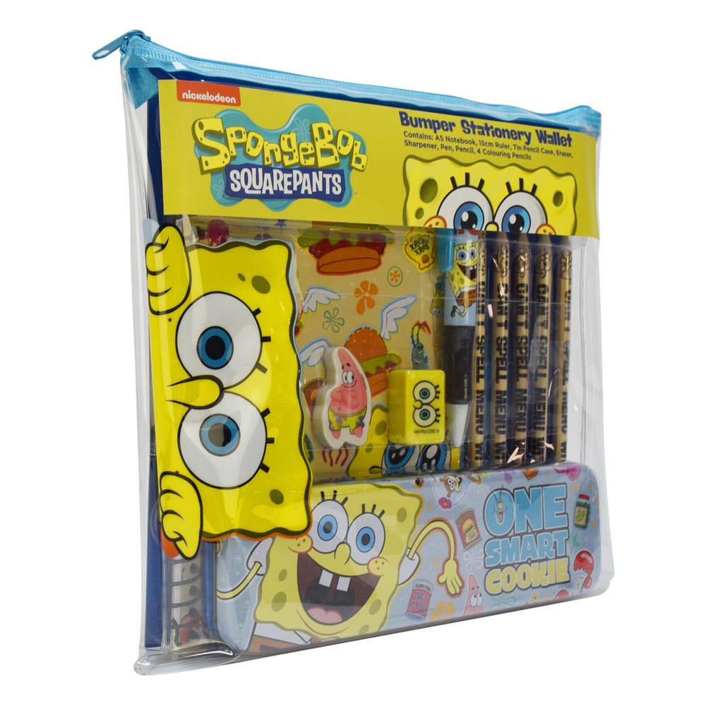 SpongeBob Schreibset Bumper   - Preorder - ETA: 13.10.2025