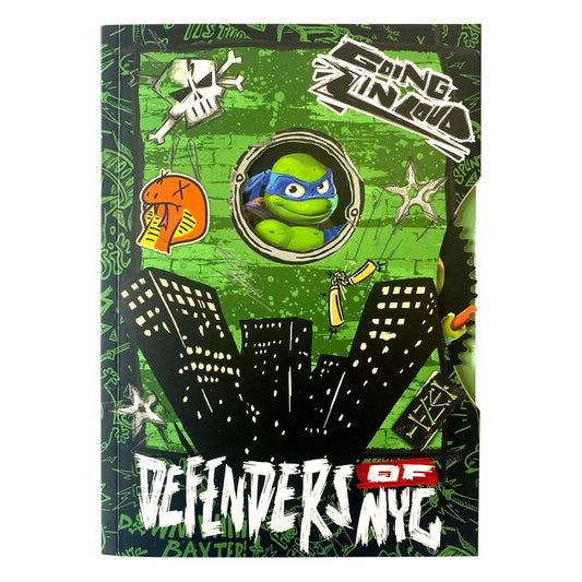 Teenage Mutant Ninja Turtles Notizbuch     - Versand: 5-7 Tage nach Bestellung