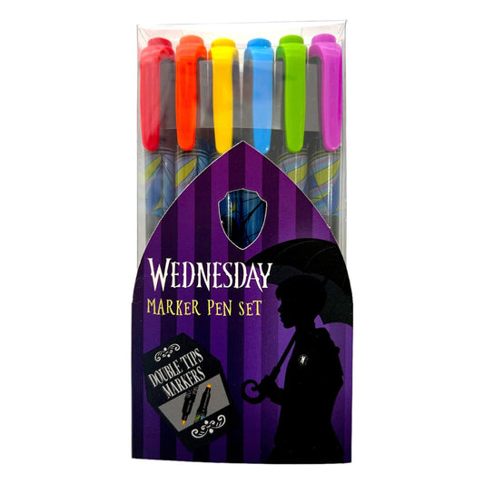 Wednesday Textmarker 6-er Pack   - Versand: 7 Tage nach Bestellung