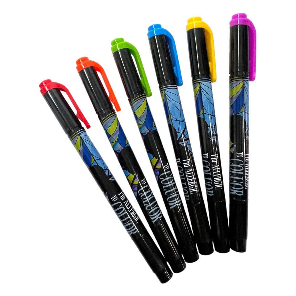 Wednesday Textmarker 6-er Pack   - Versand: 7 Tage nach Bestellung