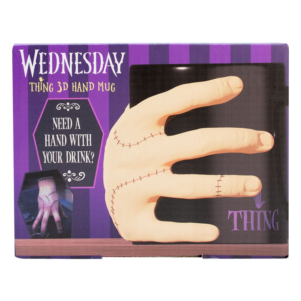 Wednesday 3D Tasse Eiskaltes Händchen 330 ml  - Versand: 7 Tage nach Bestellung