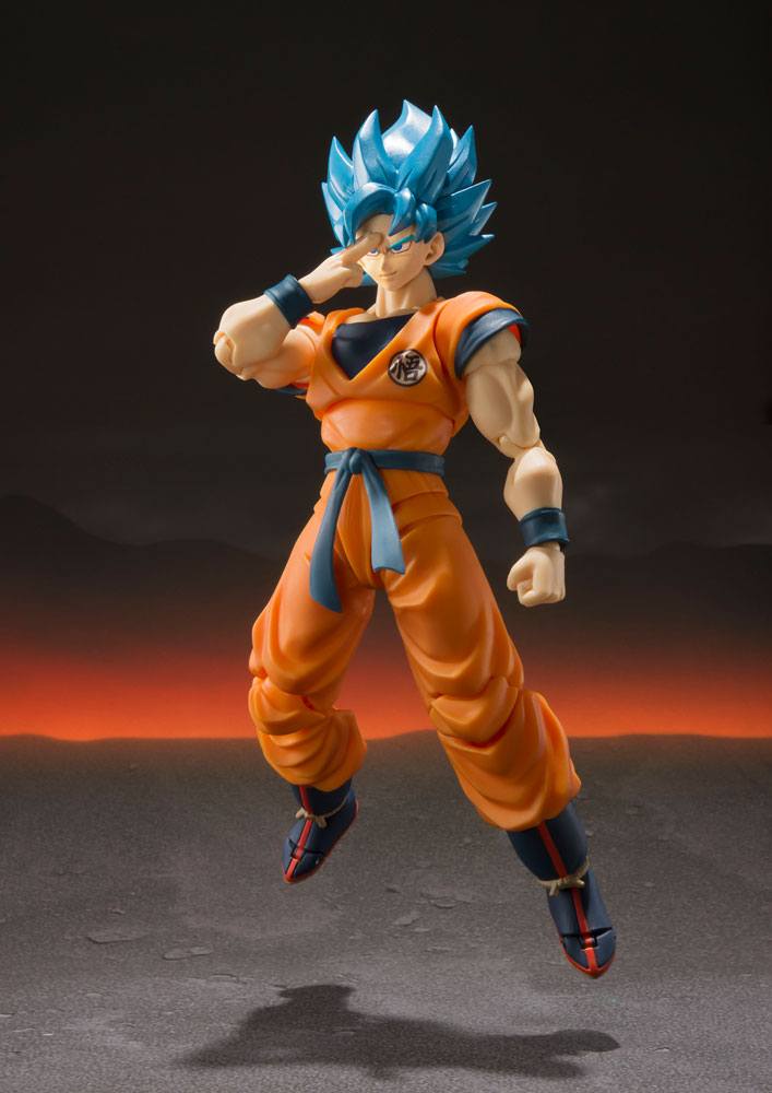 Dragon Ball Super Broly S.H. Figuarts Actionfigur Super Saiyajin God Super Saiyajin Goku Super 14 cm  - Preorder - ETA: 21.09.2025