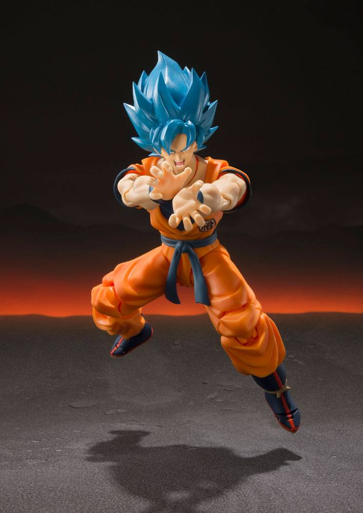 Dragon Ball Super Broly S.H. Figuarts Actionfigur Super Saiyajin God Super Saiyajin Goku Super 14 cm  - Preorder - ETA: 21.09.2025