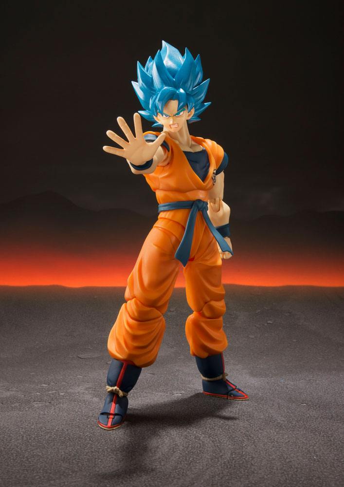 Dragon Ball Super Broly S.H. Figuarts Actionfigur Super Saiyajin God Super Saiyajin Goku Super 14 cm  - Preorder - ETA: 21.09.2025