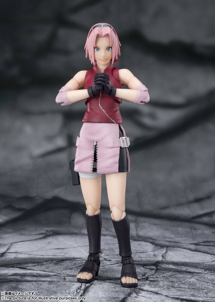 Naruto Shippuden S.H. Figuarts Actionfigur Sakura Haruno -Inheritor of Tsunade's indominable will- 14 cm - Preorder - ETA: Mitte 02.2025