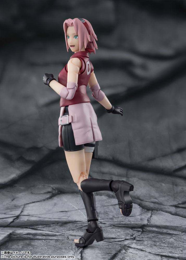 Naruto Shippuden S.H. Figuarts Actionfigur Sakura Haruno -Inheritor of Tsunade's indominable will- 14 cm - Preorder - ETA: Mitte 02.2025