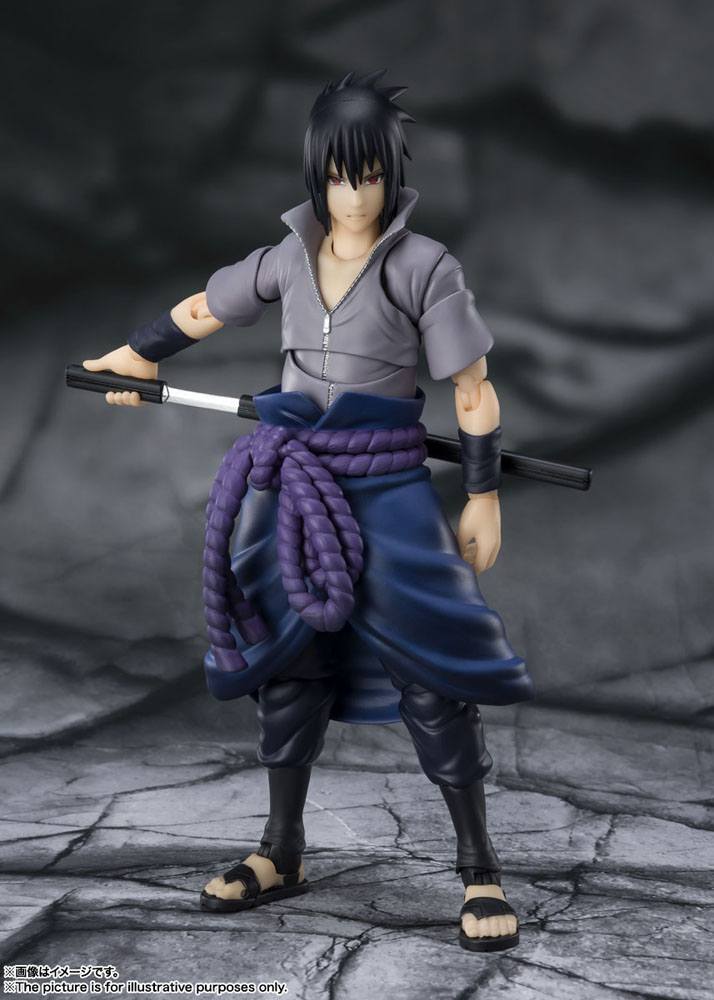 Naruto Shippuden S.H. Figuarts Actionfigur Sasuke Uchiha -He who bears all Hatred- 15 cm - Preorder - ETA: Mitte 02.2025