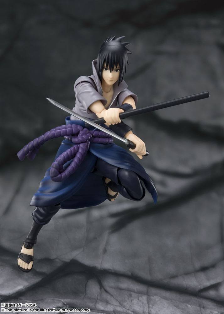 Naruto Shippuden S.H. Figuarts Actionfigur Sasuke Uchiha -He who bears all Hatred- 15 cm - Preorder - ETA: Mitte 02.2025