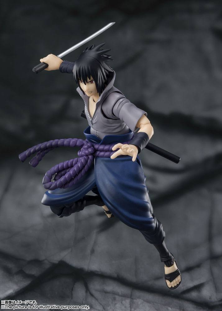 Naruto Shippuden S.H. Figuarts Actionfigur Sasuke Uchiha -He who bears all Hatred- 15 cm - Preorder - ETA: Mitte 02.2025