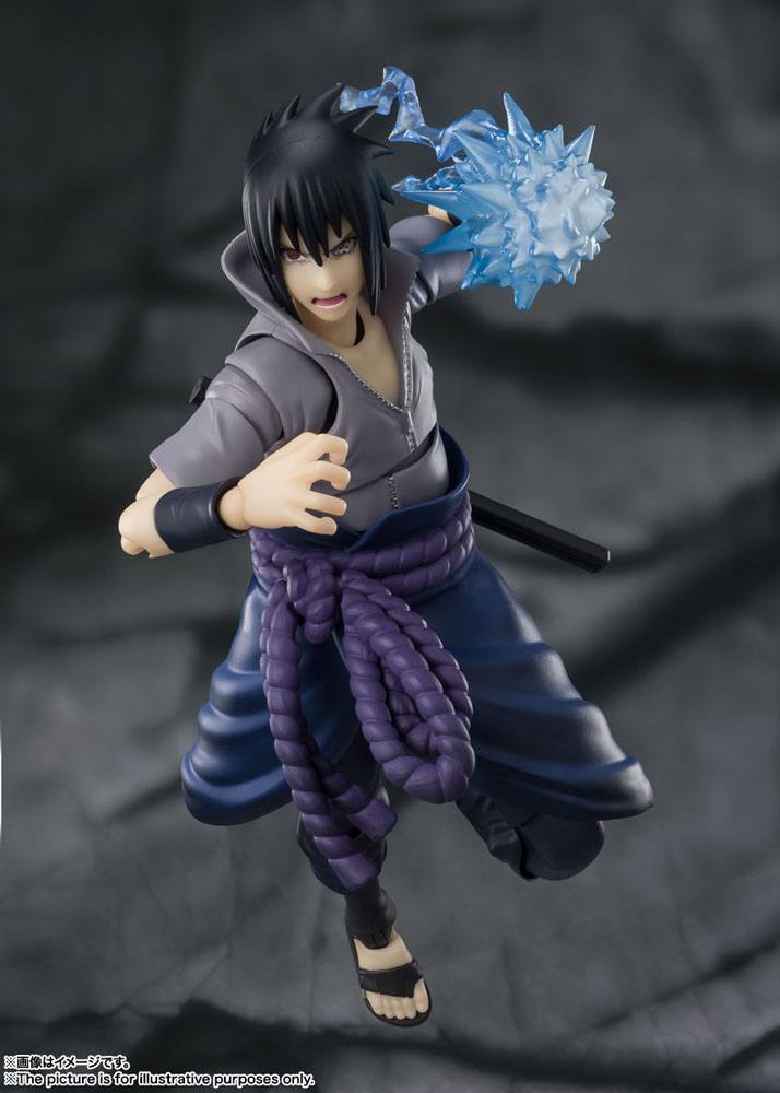 Naruto Shippuden S.H. Figuarts Actionfigur Sasuke Uchiha -He who bears all Hatred- 15 cm - Preorder - ETA: Mitte 02.2025