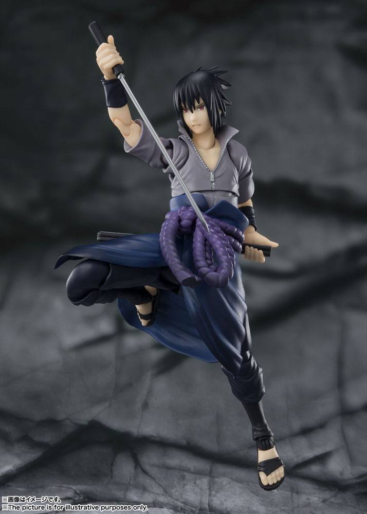 Naruto Shippuden S.H. Figuarts Actionfigur Sasuke Uchiha -He who bears all Hatred- 15 cm - Preorder - ETA: Mitte 02.2025