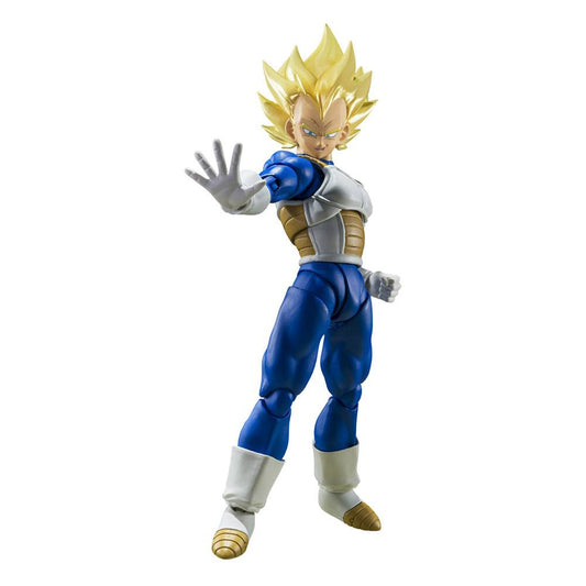 Dragon Ball Z S.H. Figuarts Actionfigur Super Saiyan Vegeta (Awakened Super Saiyan Blood) 14 cm - Preorder - ETA: 19.11.2025