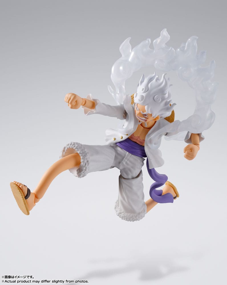 One Piece S.H. Figuarts Actionfigur Monkey D. Ruffy Gear 5 15 cm - Vorbestellung - Release: ENDE 01.2025