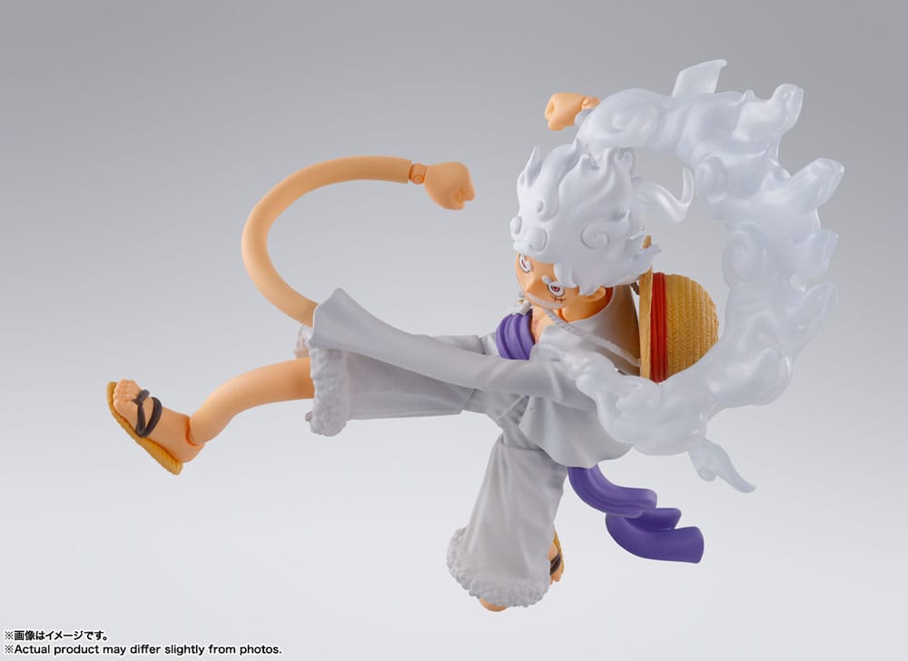 One Piece S.H. Figuarts Actionfigur Monkey D. Ruffy Gear 5 15 cm - Vorbestellung - Release: ENDE 01.2025