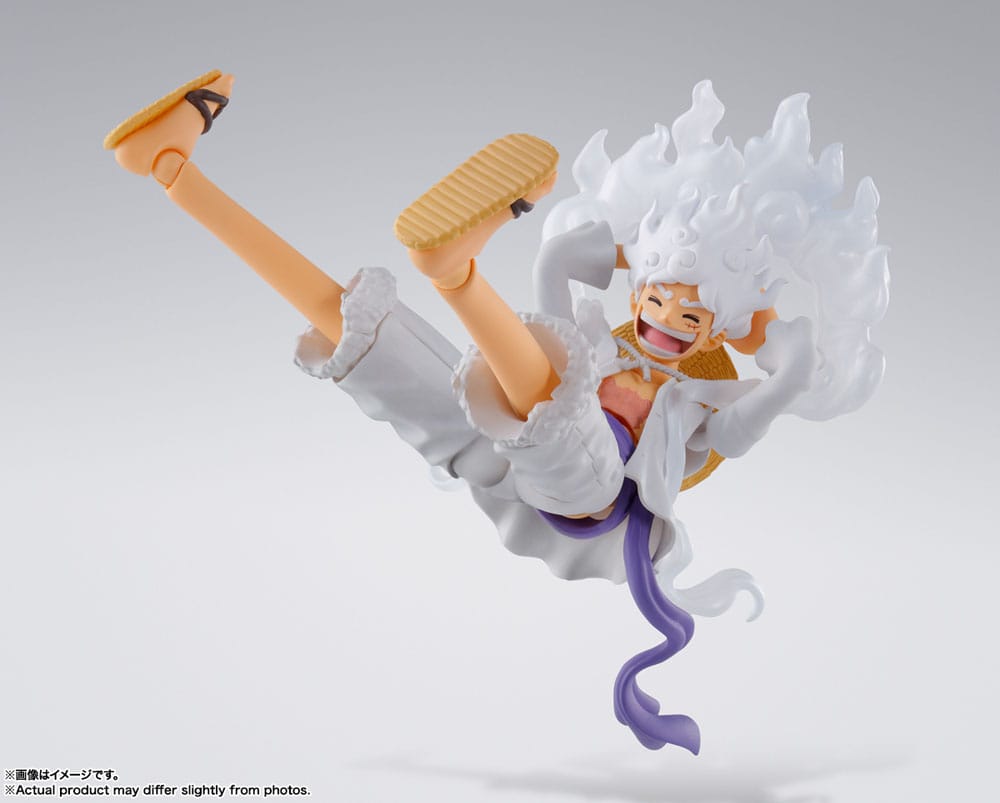 One Piece S.H. Figuarts Actionfigur Monkey D. Ruffy Gear 5 15 cm - Vorbestellung - Release: ENDE 01.2025