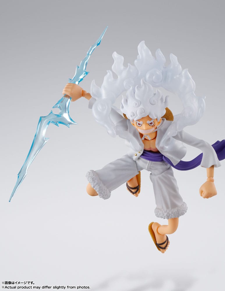 One Piece S.H. Figuarts Actionfigur Monkey D. Ruffy Gear 5 15 cm - Vorbestellung - Release: ENDE 01.2025