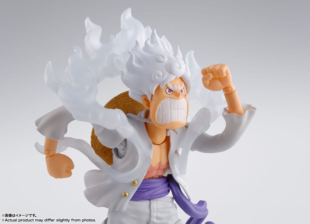 One Piece S.H. Figuarts Actionfigur Monkey D. Ruffy Gear 5 15 cm - Vorbestellung - Release: ENDE 01.2025