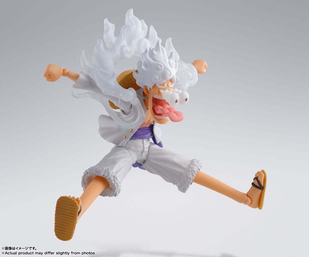 One Piece S.H. Figuarts Actionfigur Monkey D. Ruffy Gear 5 15 cm - Vorbestellung - Release: ENDE 01.2025