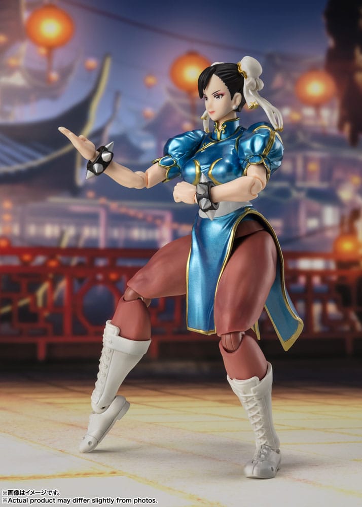 Street Fighter S.H. Figuarts Actionfigur Chun-Li (Outfit 2) 15 cm - Preorder - ETA: 25.07.2027