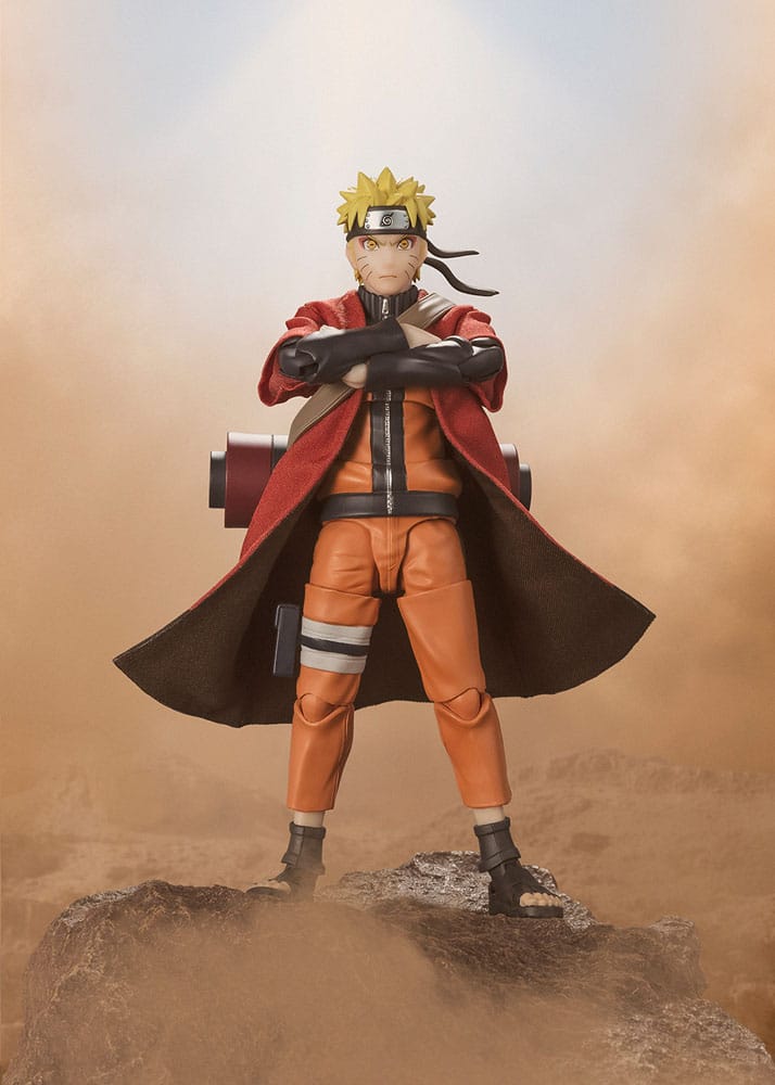 Naruto Shippuden S.H. Figuarts Actionfigur Naruto Uzumaki (Sage Mode) - Savior of Konoha 15 cm - Preorder - ETA: Anfang 01.2025