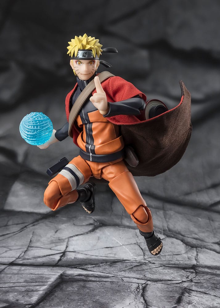 Naruto Shippuden S.H. Figuarts Actionfigur Naruto Uzumaki (Sage Mode) - Savior of Konoha 15 cm - Preorder - ETA: Anfang 01.2025