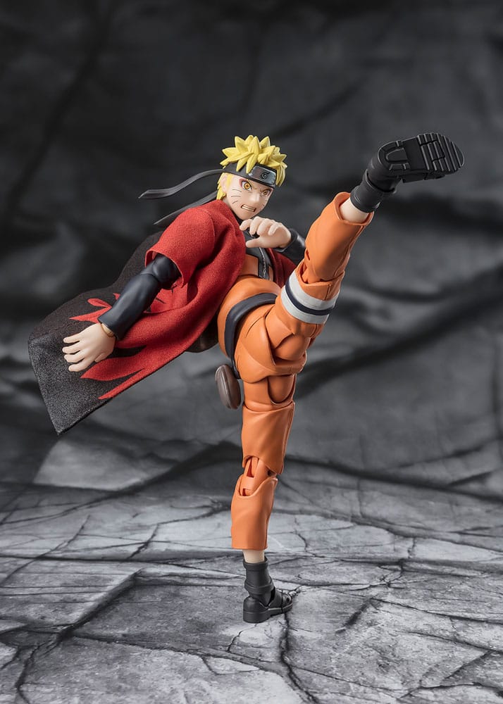 Naruto Shippuden S.H. Figuarts Actionfigur Naruto Uzumaki (Sage Mode) - Savior of Konoha 15 cm - Preorder - ETA: Anfang 01.2025