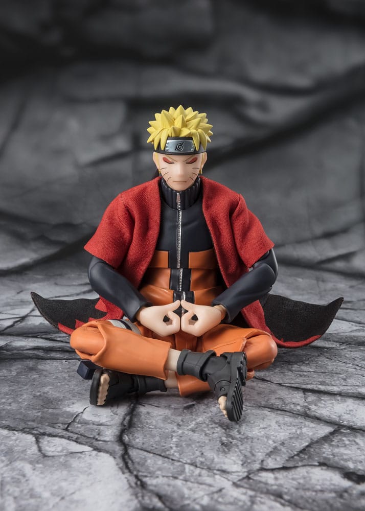 Naruto Shippuden S.H. Figuarts Actionfigur Naruto Uzumaki (Sage Mode) - Savior of Konoha 15 cm - Preorder - ETA: Anfang 01.2025