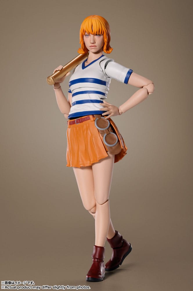 One Piece Live Action S.H. Figuarts Actionfigur Nami 15 cm  - Versand: 5-7 Tage nach Bestellung