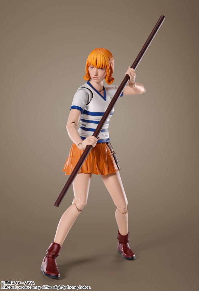 One Piece Live Action S.H. Figuarts Actionfigur Nami 15 cm  - Versand: 5-7 Tage nach Bestellung