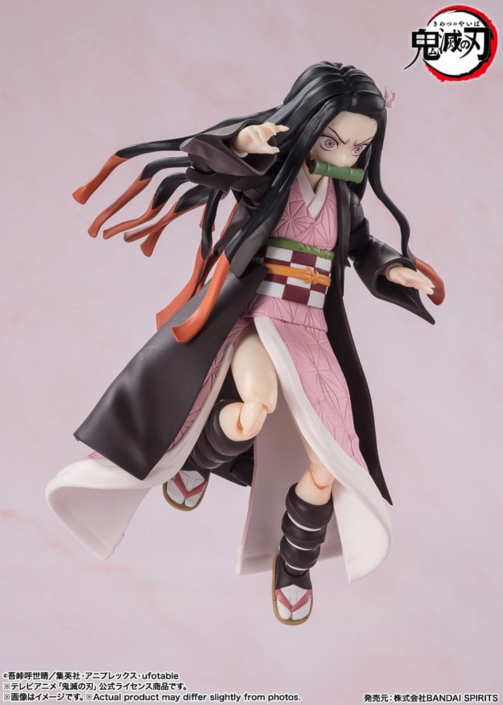 Demon Slayer: Kimetsu no Yaiba S.H. Figuarts Actionfigur Nezuko Kamado 13 cm - Preorder - ETA: 25.06.2027