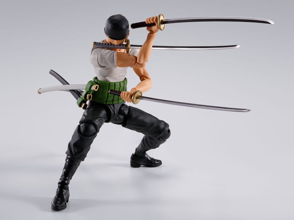 One Piece S.H.Figuarts Actionfigur Roronoa Zoro Romance Dawn Ver. 15 cm - Preorder - ETA: Ende 04.2025