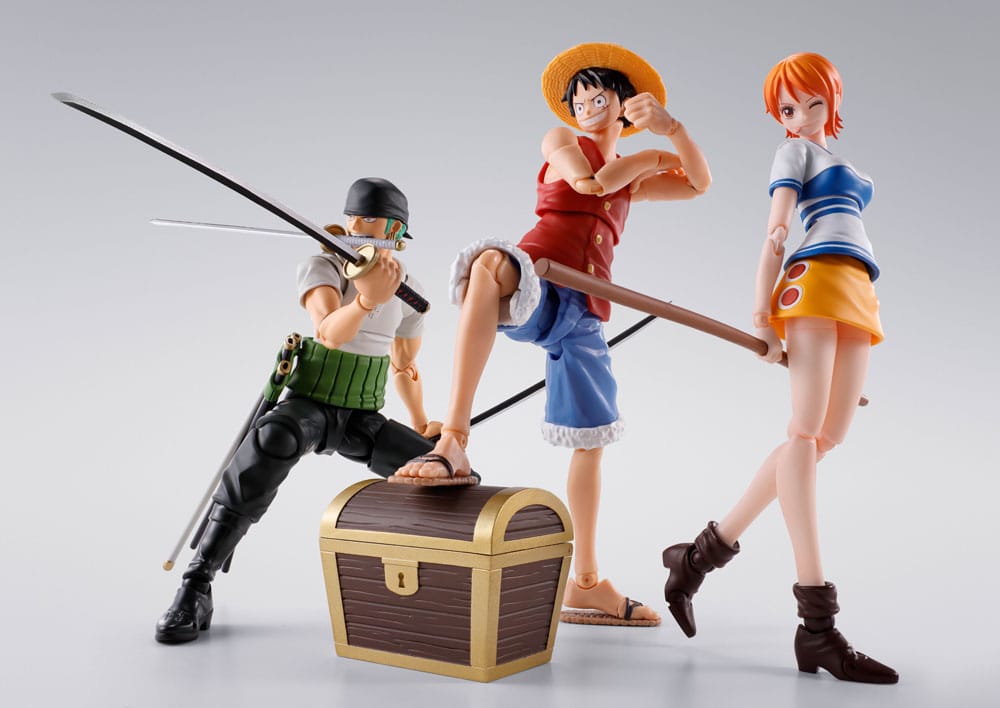 One Piece S.H.Figuarts Actionfigur Roronoa Zoro Romance Dawn Ver. 15 cm - Preorder - ETA: Ende 04.2025