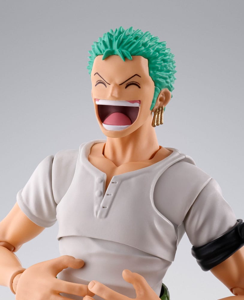 One Piece S.H.Figuarts Actionfigur Roronoa Zoro Romance Dawn Ver. 15 cm - Preorder - ETA: Ende 04.2025