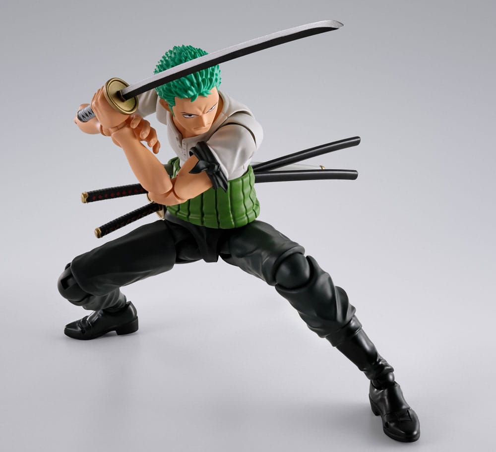 One Piece S.H.Figuarts Actionfigur Roronoa Zoro Romance Dawn Ver. 15 cm - Preorder - ETA: Ende 04.2025