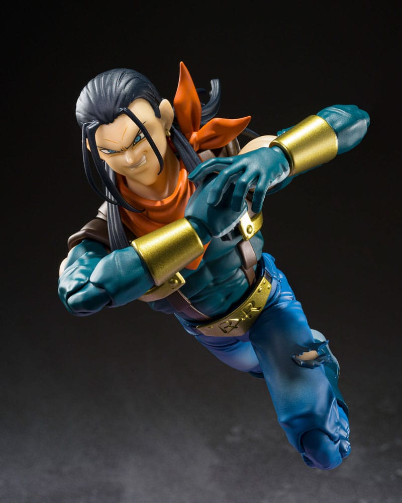 Dragon Ball GT S.H.Figuarts Actionfigur Super Android 17 20 cm   - Versand: 5-7 Tage nach Bestellung